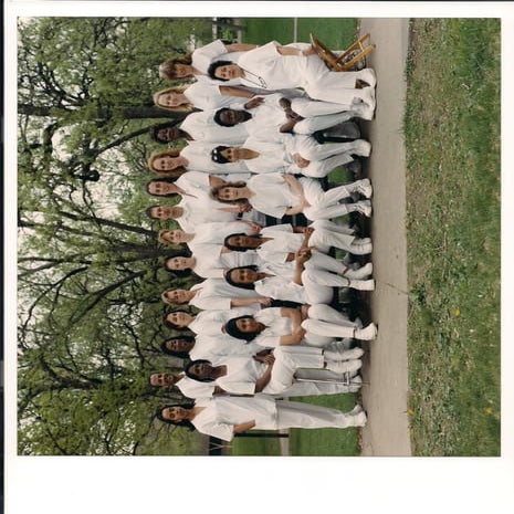 Nursing school grads