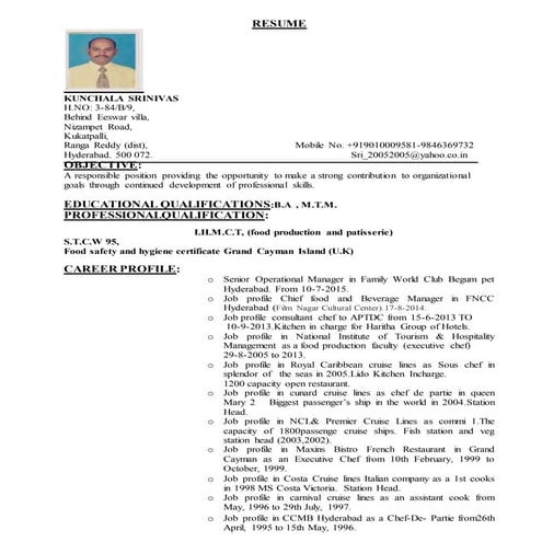 OIL RIG DP4 RESUME | DOCX