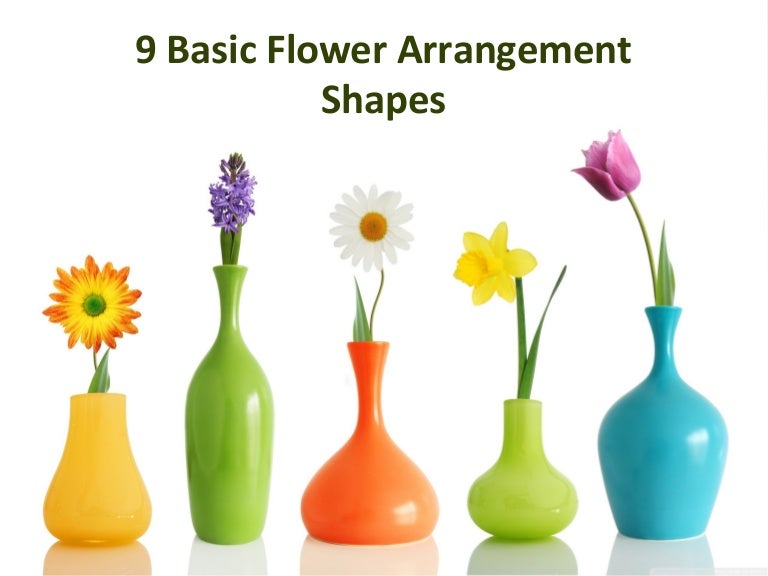 9 Basic Flower Arrangement Shapes