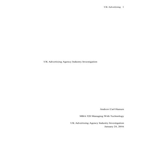 MBA-520-UK-Advertising-Agency-Industry-Investigation
