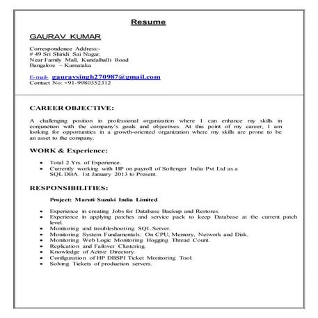 CV Sankha | DOCX