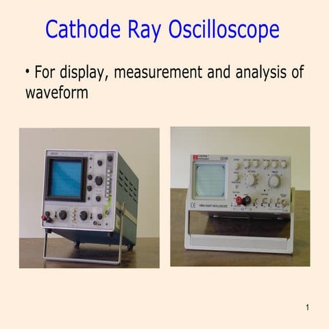 Cathode Ray Osciloscope