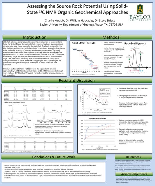 Understanding source rocks | PPTX | Science