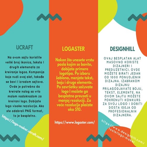 9 Besplatnih Alata za Kreiranje Logoa