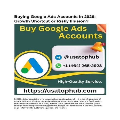Buy Google Ads Accounts_ A Complete Informational Guide for Businesses ...