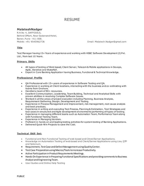 160929 SS CV in WB and ADB Format | PDF