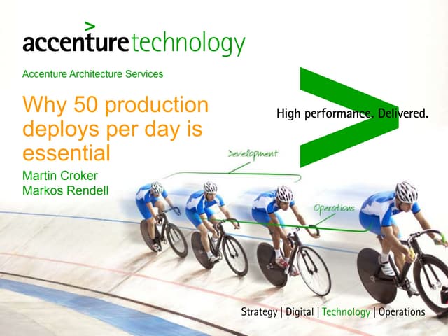 DevOps - Why 50 deploys per day is essential
