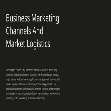 9Business-Marketing-Channels-And-Market-Logistics.pptx