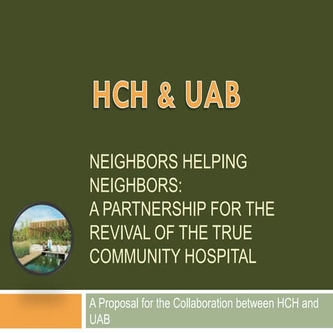 UAB HCH Power Point Rough Draft