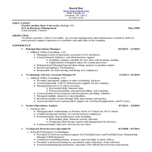 DDB Resume 2016 | DOCX