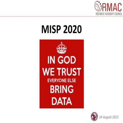 MISP 2020 Overview