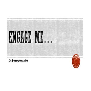 Engage Me Flipped Learning Conference 2016