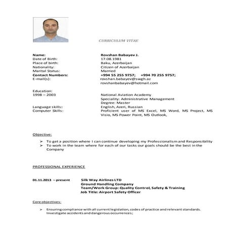 CV eng 2015 new2 | PDF