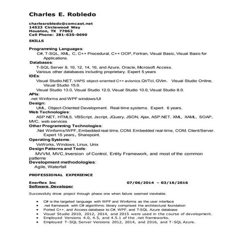 ChuckRobledoBulletPoints