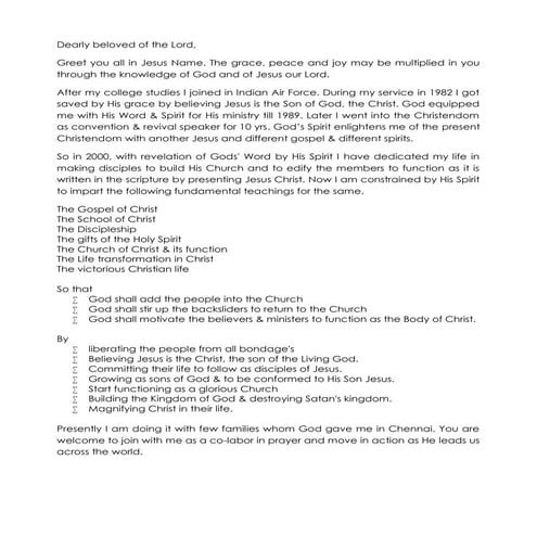 New TBOC Purpose & Teachings