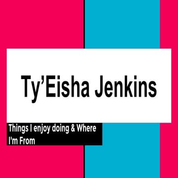 Ty’Eisha Jenkins
