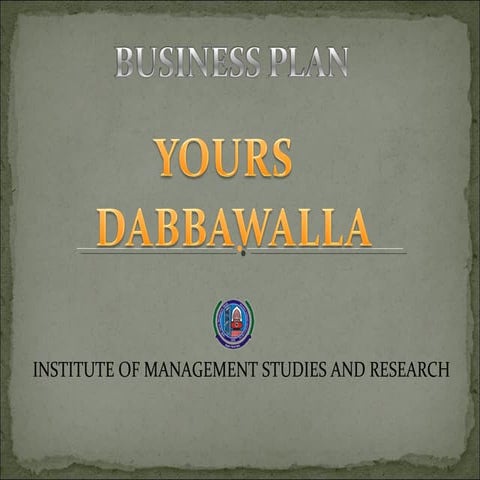 BUSINESS+PLAN+dabbawalla+SS......