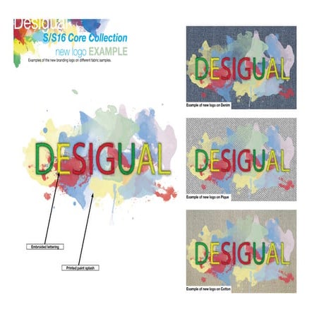 Improved Range and Logo for Desigual