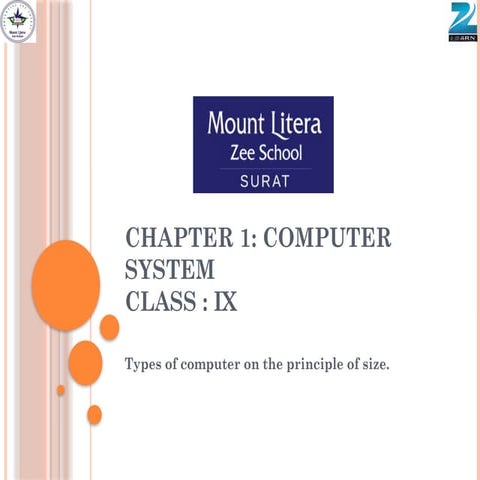 introduction to computer system part 2 detail | PPTX