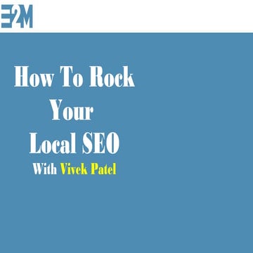 Local SEO Presentation