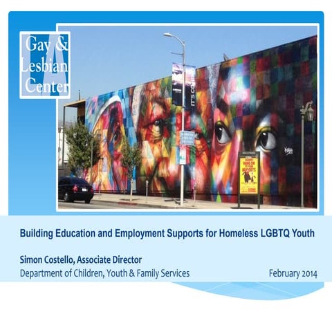 Building Education and Employment Supports for Homeless LGBTQ Youth