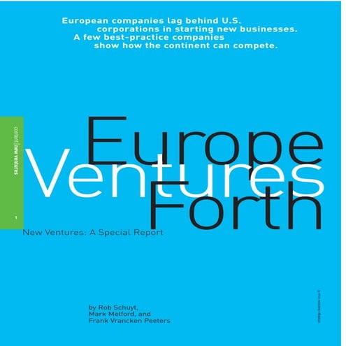 Europe Ventures Forth Corporate Venturing