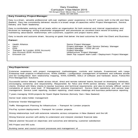 Gary Cowdrey CV 2015 v2.1