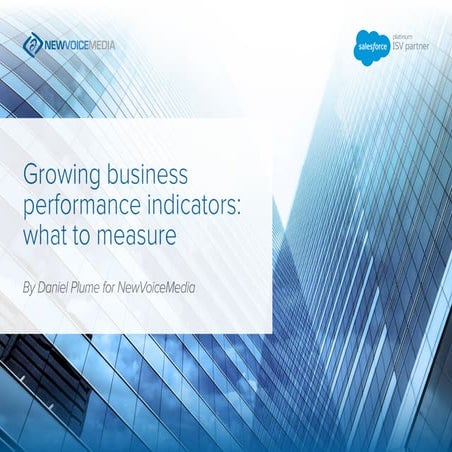 Growing business performance indicators: what to measure