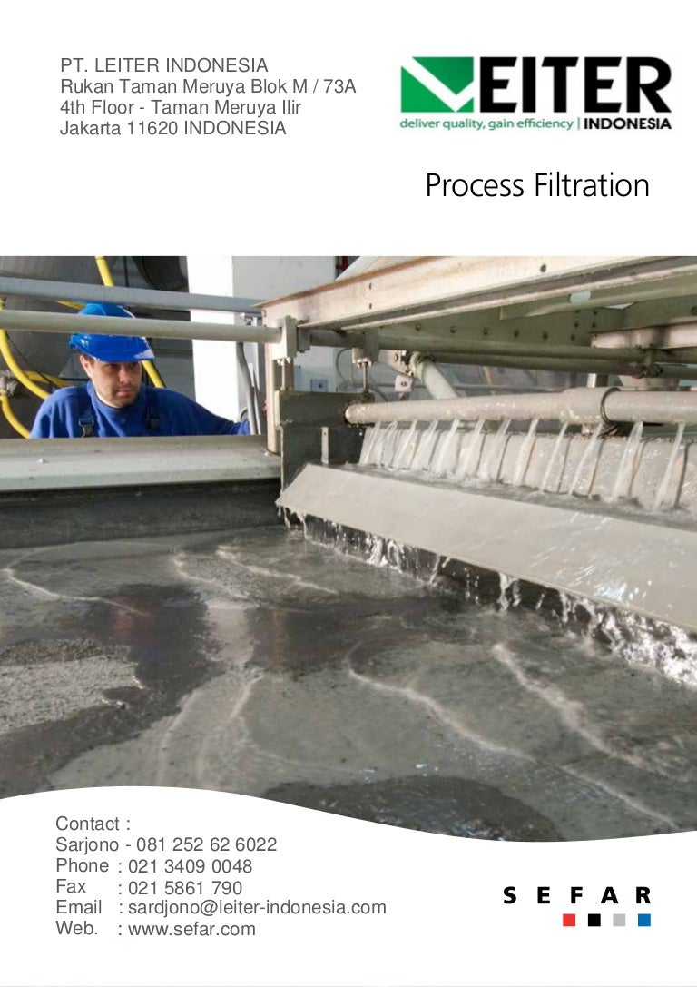 1 Process Filtration