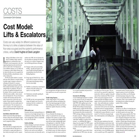 Irish Constuction Industry Magazine_Sept_2008_Cost Model_Lifts