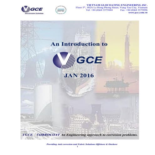 VGCE Profile Jan 2016 | PDF