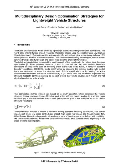Virtual Durability Simulation for Chassis of Commercial vehicle | PDF