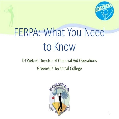 FERPA presentation | PPT