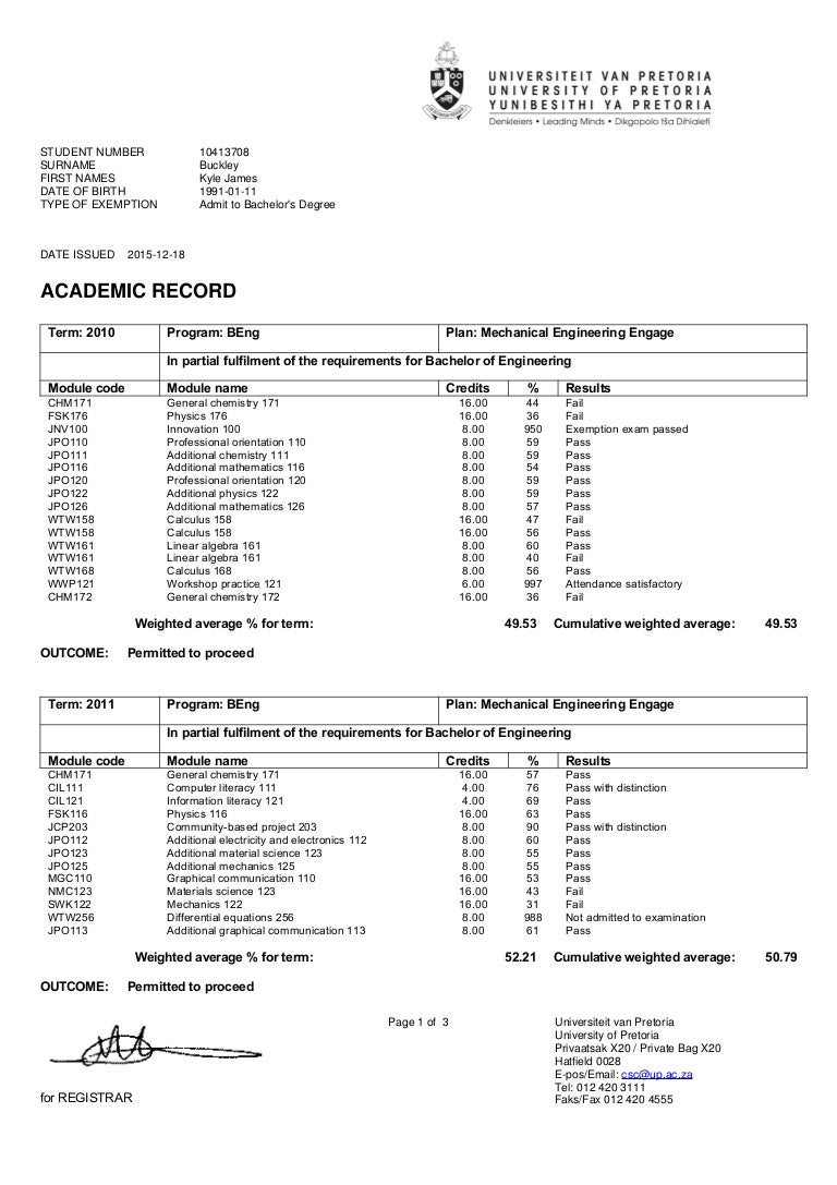 FINAL UNIVERSITY MARKS