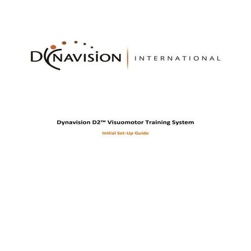 Initial Set Up Guide Final