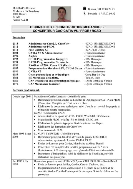 Cv Didier