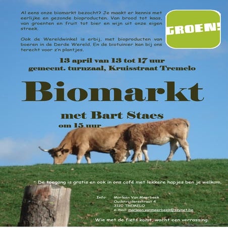 9de  Biomarkt Tremelo