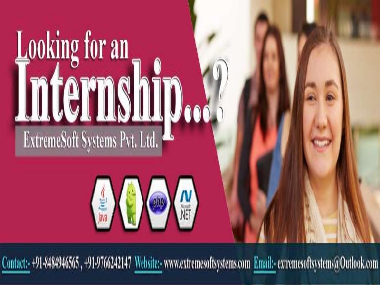 Internship For MCA 2015