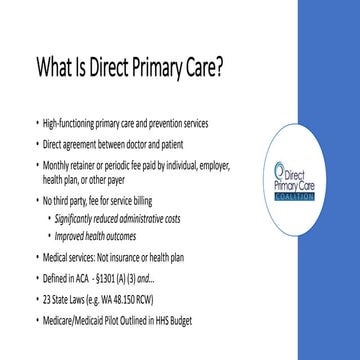 Direct Primary Care: An Alternative to Traditional Insurance - Jay Keese 