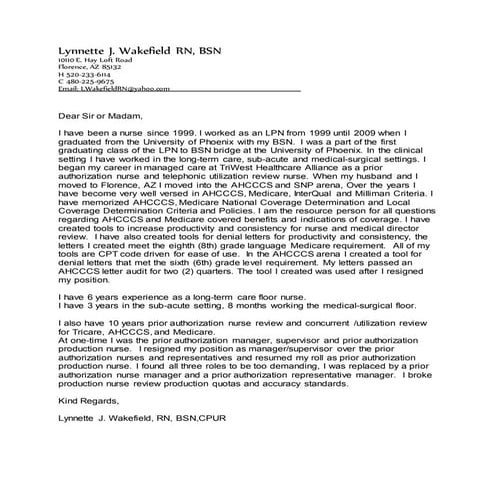 generic cover letter | DOCX