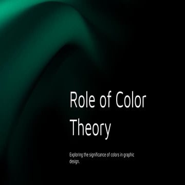 The Role of Color Theory in Graphic Design | PDF