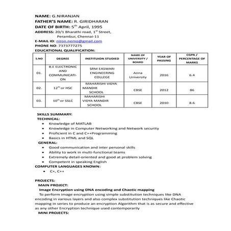 Niranjan_CV