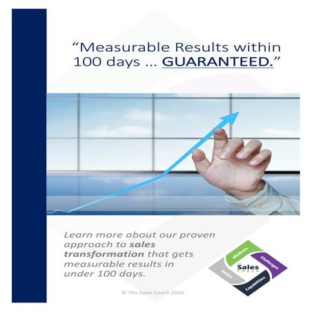 TSC Measureable results in under 100 days...GUARANTEED