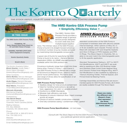 KQ 1Q 2015 FINALFinal