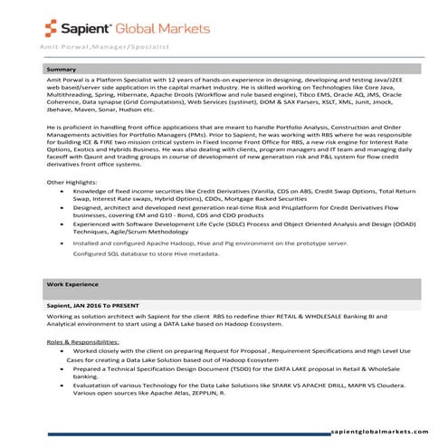 Amit Porwal_resume-Latest