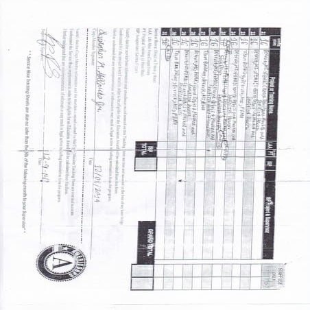 AmeriCorps TCCC November 2014 Timesheet 2