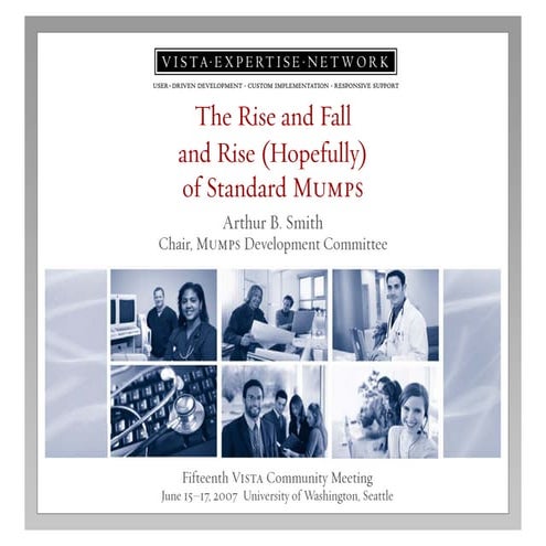 The Rise and Fall and Rise of Standard MUMPS | PDF