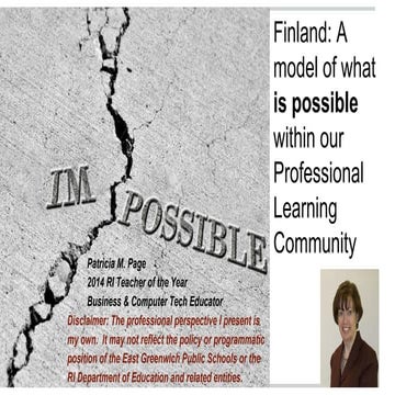 Findings from Finland