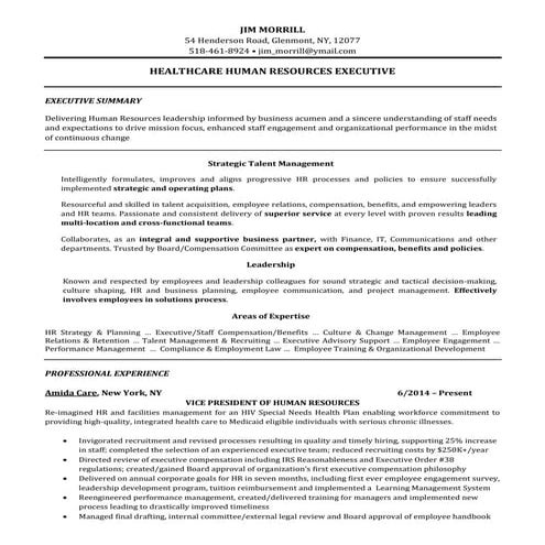 J. Morrill Resume HC