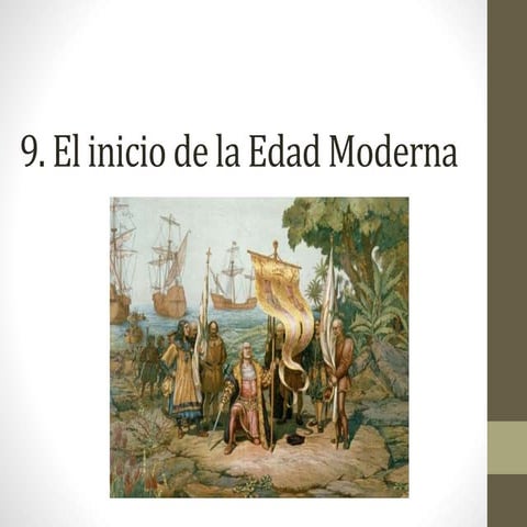 9. Edad moderna